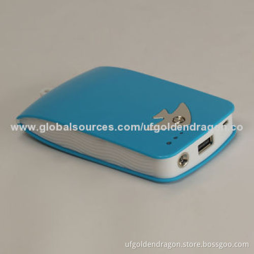 High capacity, slim design 4000mAh Power Bank GD-PB-5FL for iphone, samsung, sony smart phone